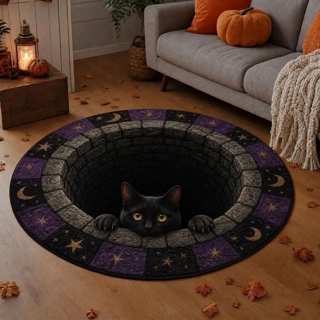 Tappeto Halloween 3D — Un’illusione da brividi