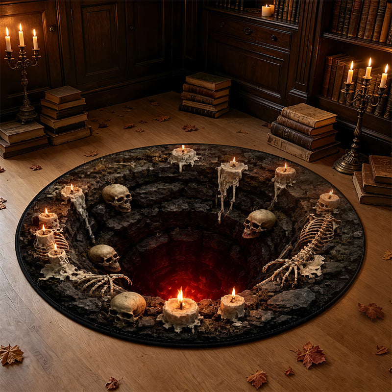 Tappeto Halloween 3D — Un’illusione da brividi