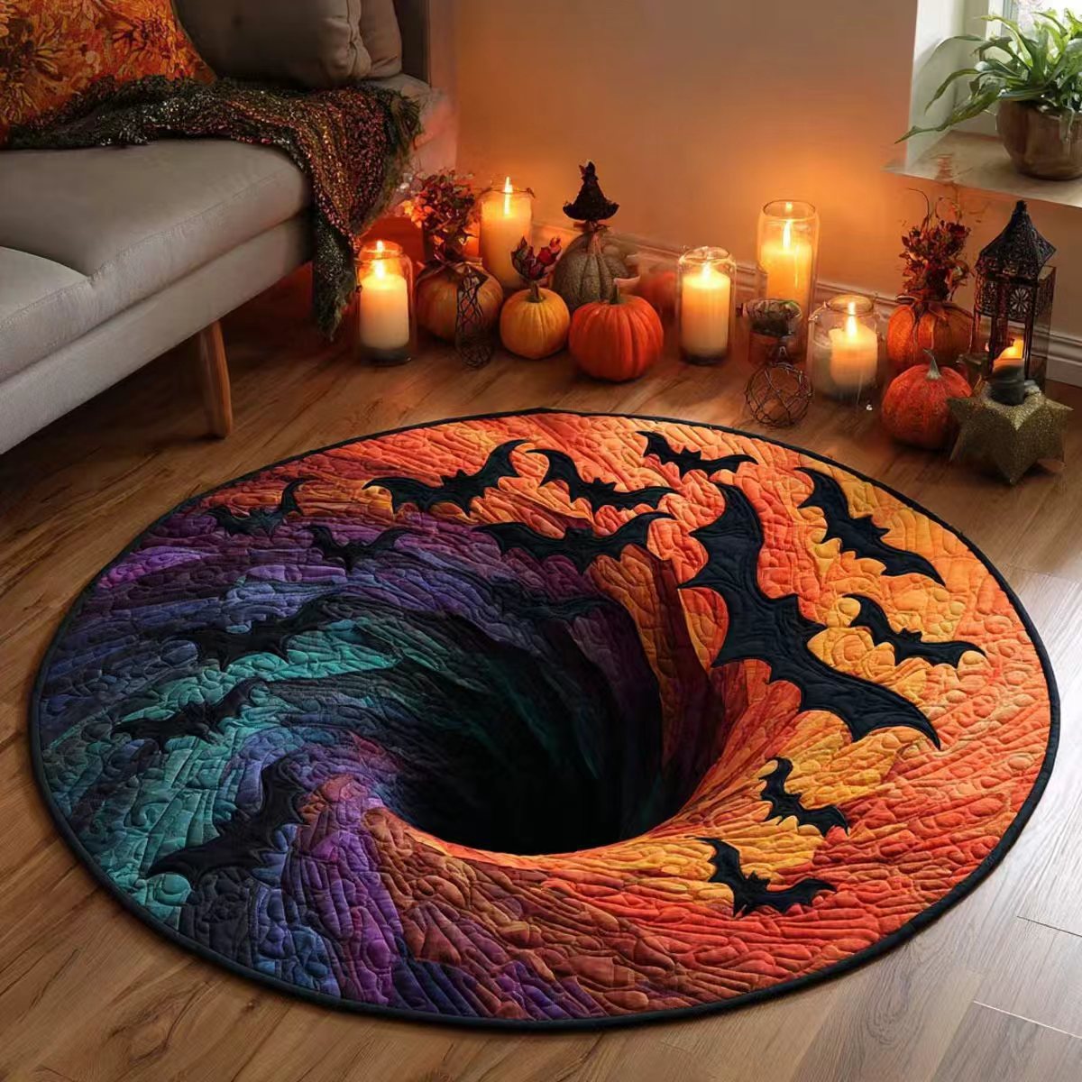 Tappeto Halloween 3D — Un’illusione da brividi